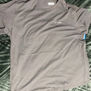 Columbia Men's Dark Gray Short Sleeve Tee